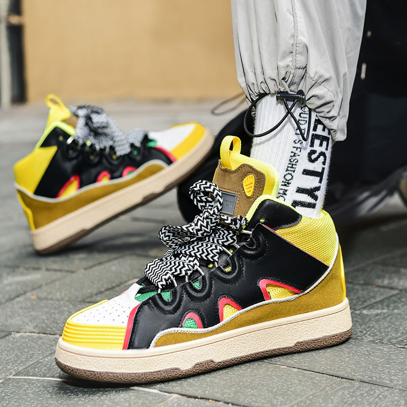 Baskets montantes respirantes et décontractées pour couple