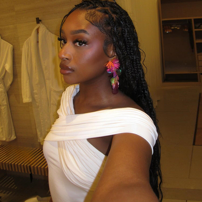 Clothing Skirts Suit Sleeveless Off-shoulder