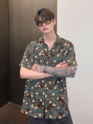 Shirt Loose Long Sleeve Lapel Shirt