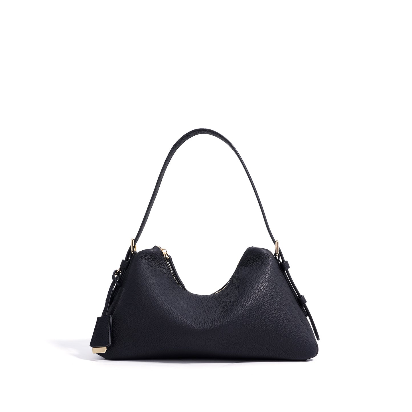 Niche Classic Simple Advanced Top Layer Cattlehide Leather Fashion Handbag