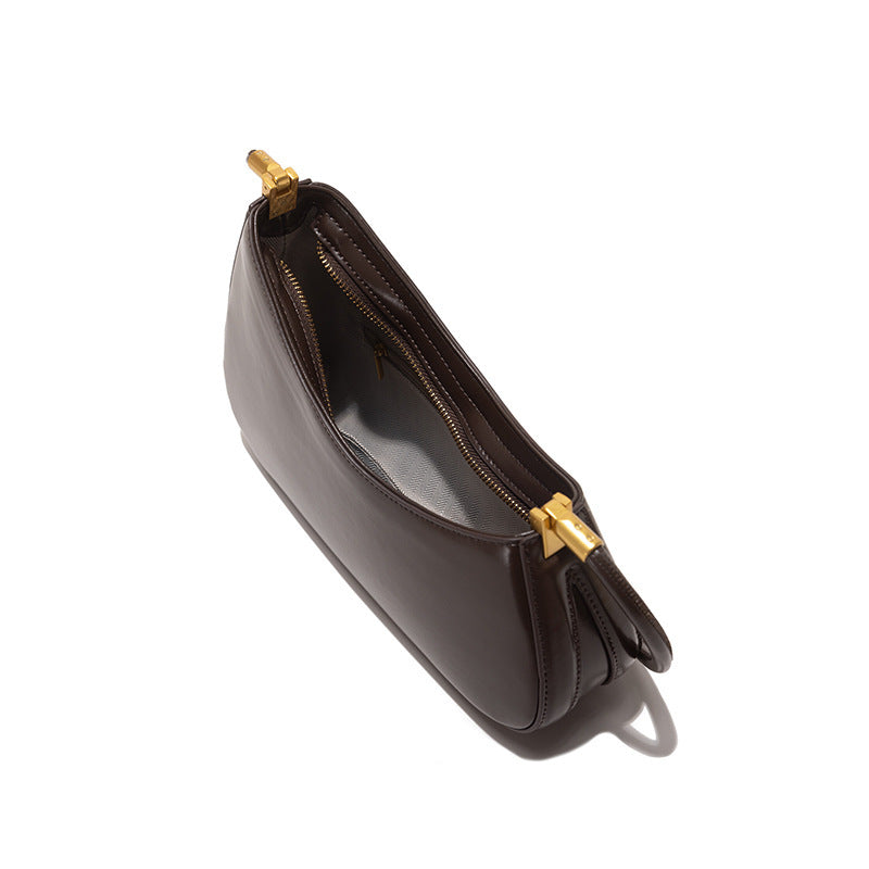 High-end Retro Commuter Underarm Bag Women's Niche High-grade Handbag