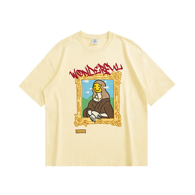 Printed Classic Loose Short Sleeve T-Shirt