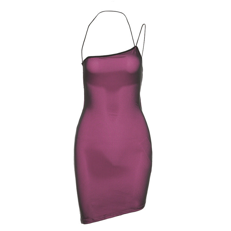 New Women's Fashion Design Sense Tied Slim Fit Sheath Dress For Women