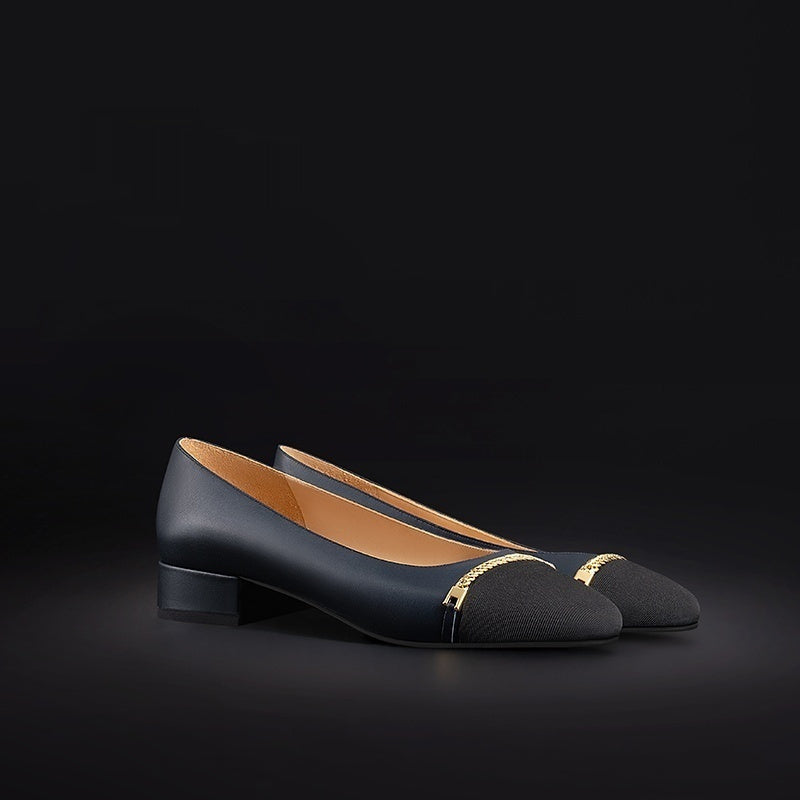 Scarpe in pelle con suola morbida