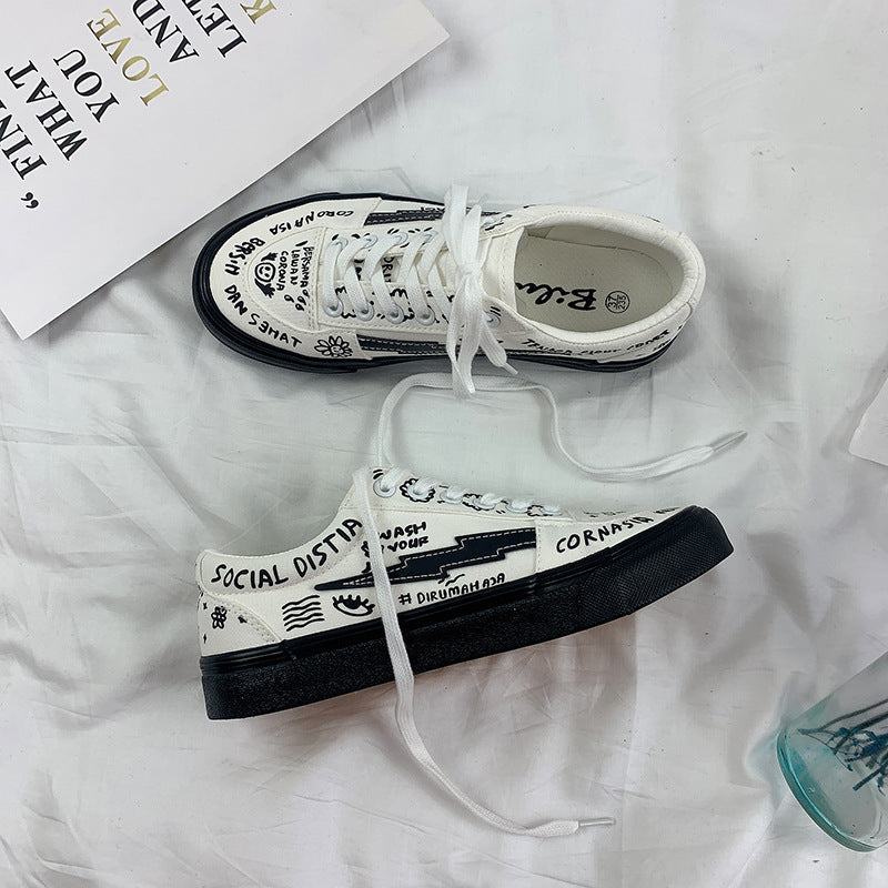 Little White Shoes Women"s Spring Canvas Shoes