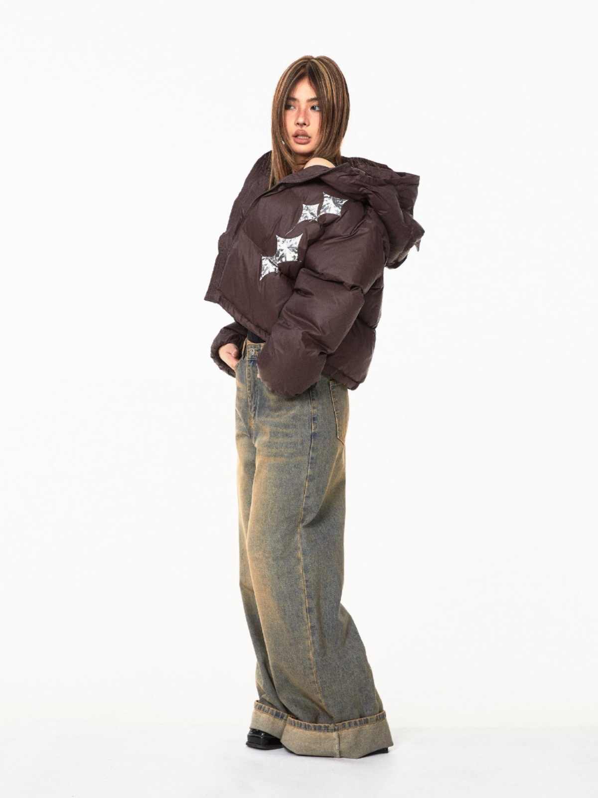 Short Women's Winter Thicken Thermal Bread Coat