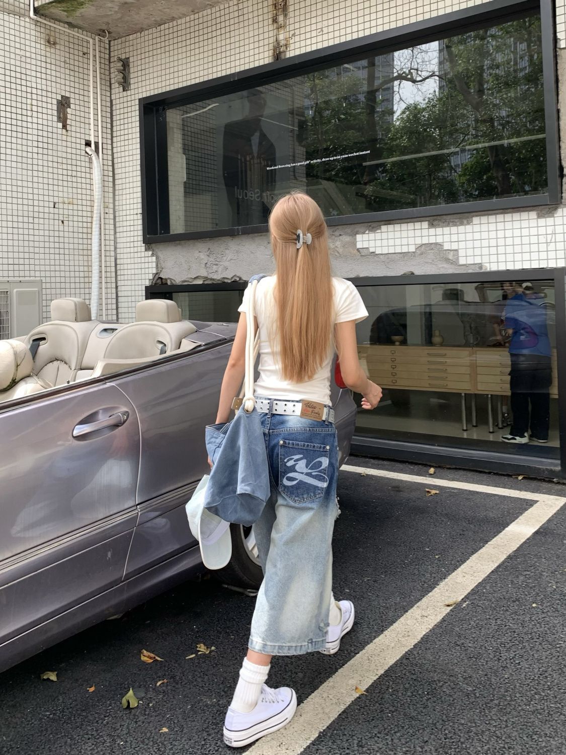 Personality American Retro Jeans