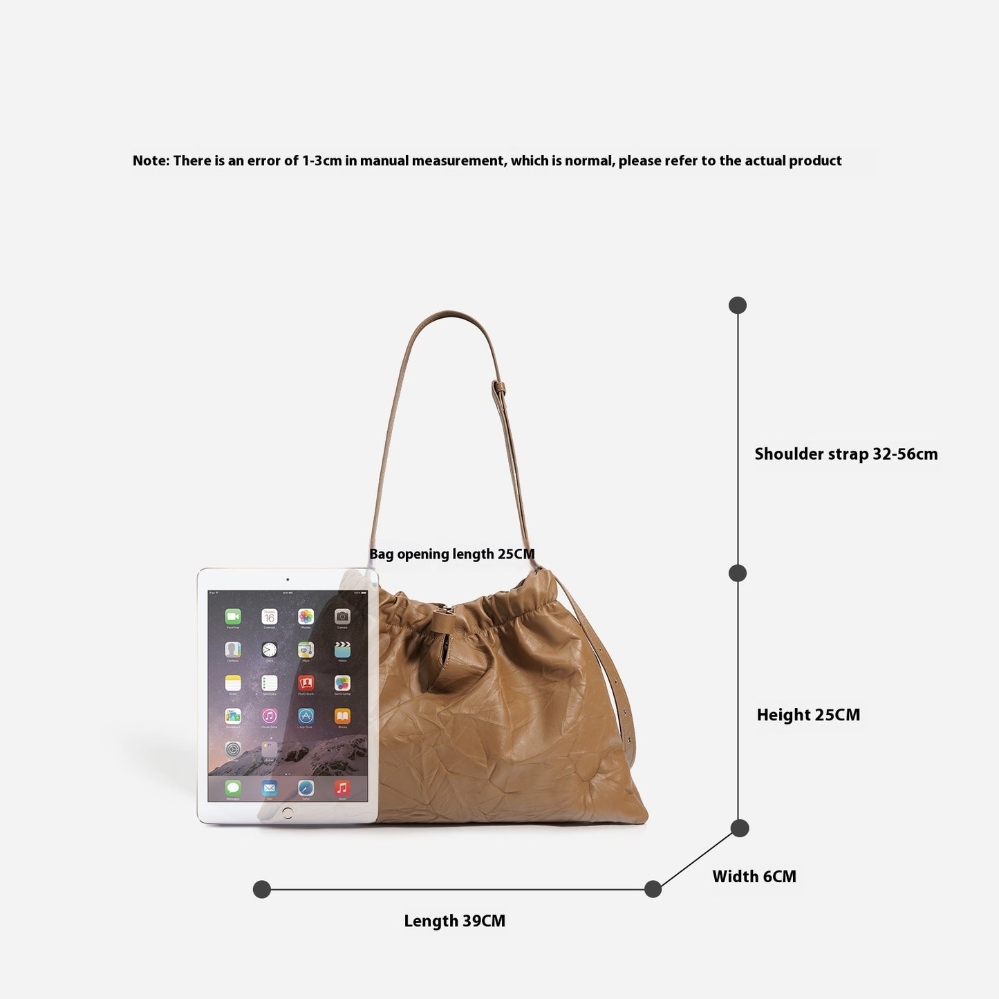 Leather Shoulder Messenger Bag