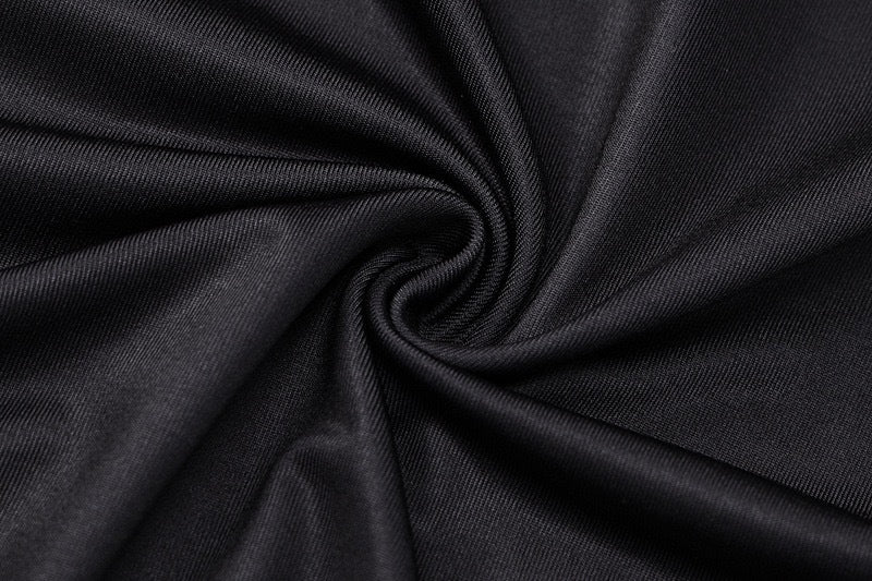 Low-cut Buttock Back Slit Suspender Dress