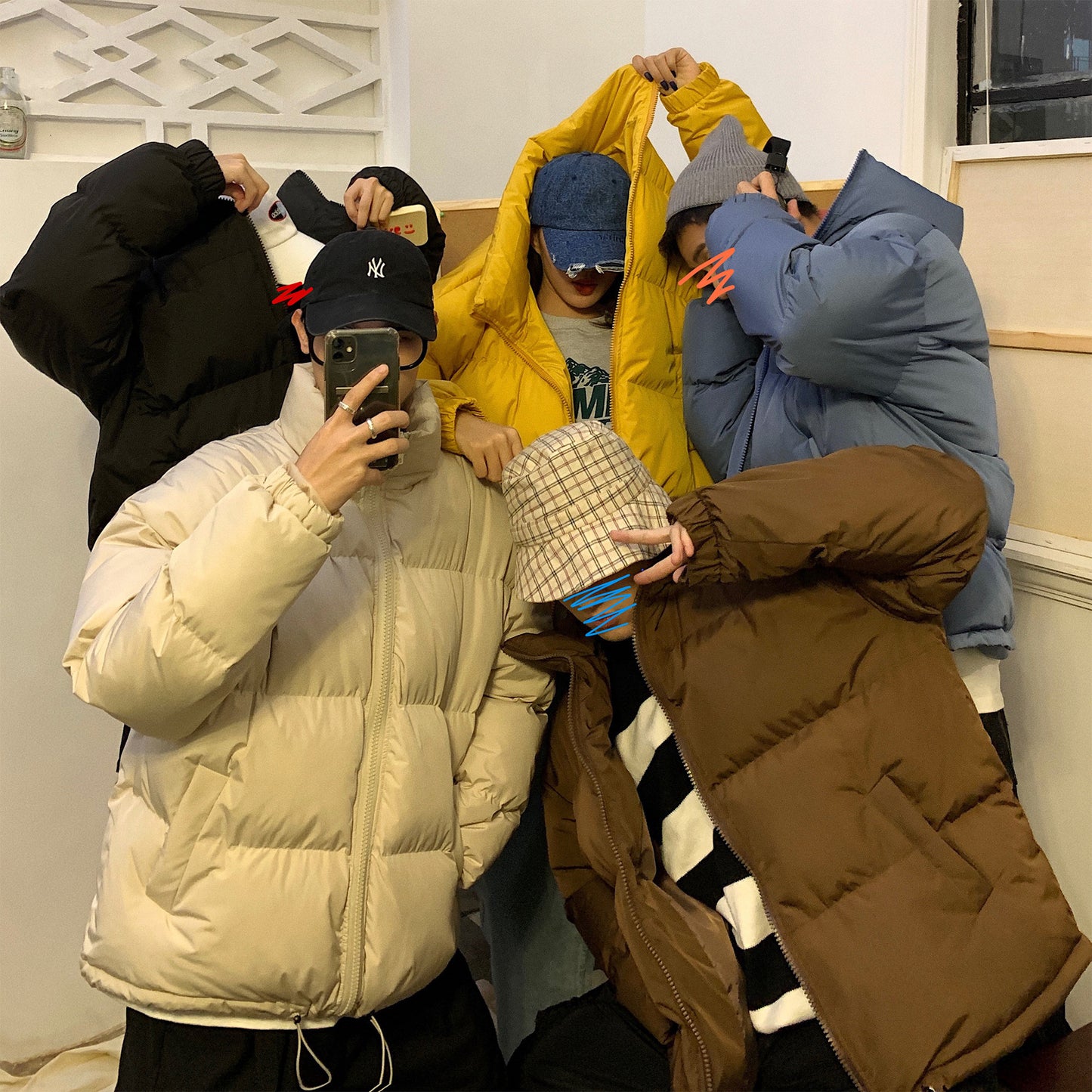 Solid color loose coat