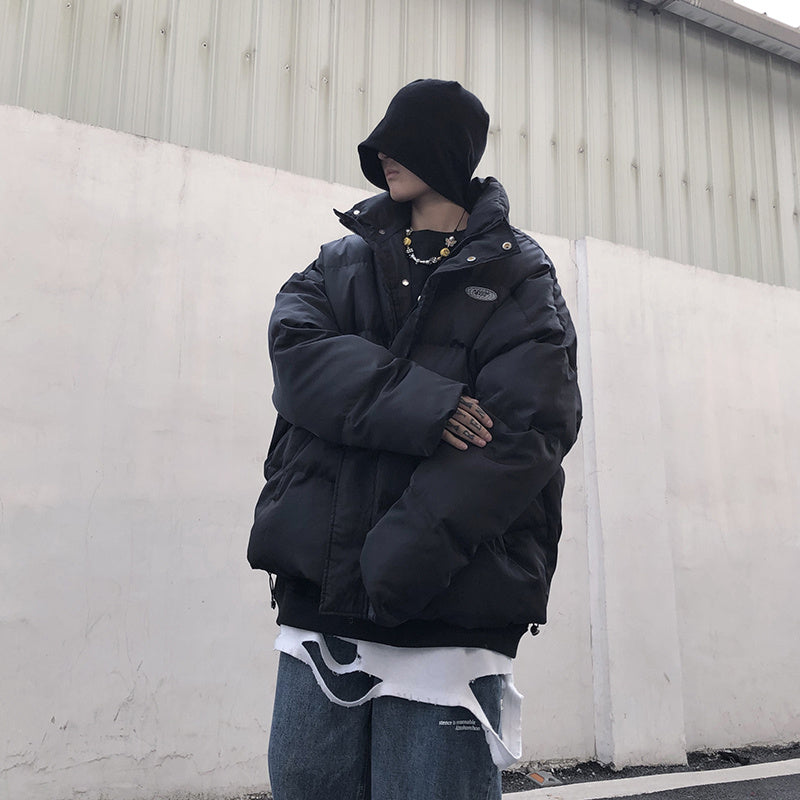 Pure Color Street Fashion Brand Ins Street Loose Bread Clothes