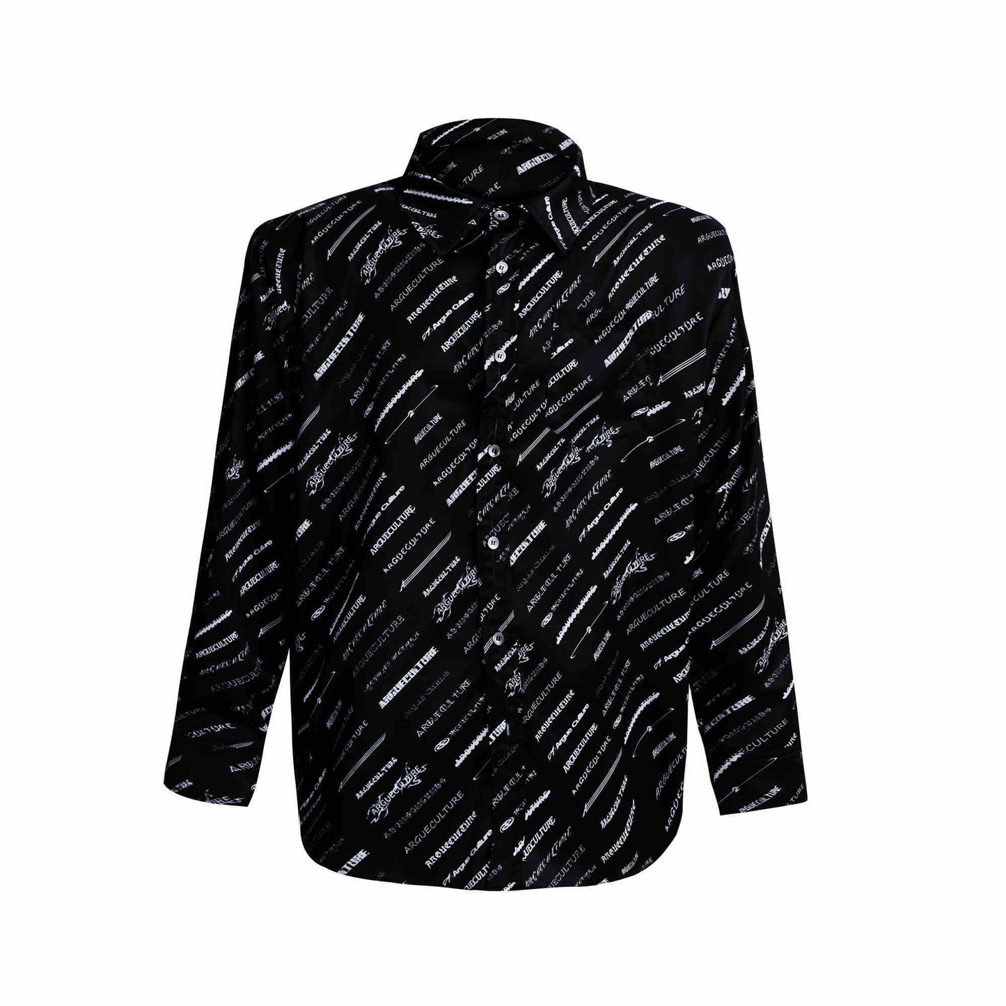 Chemise à manches longues en soie glacée Niche Silk avec épaules rembourrées, vêtements d'intérieur