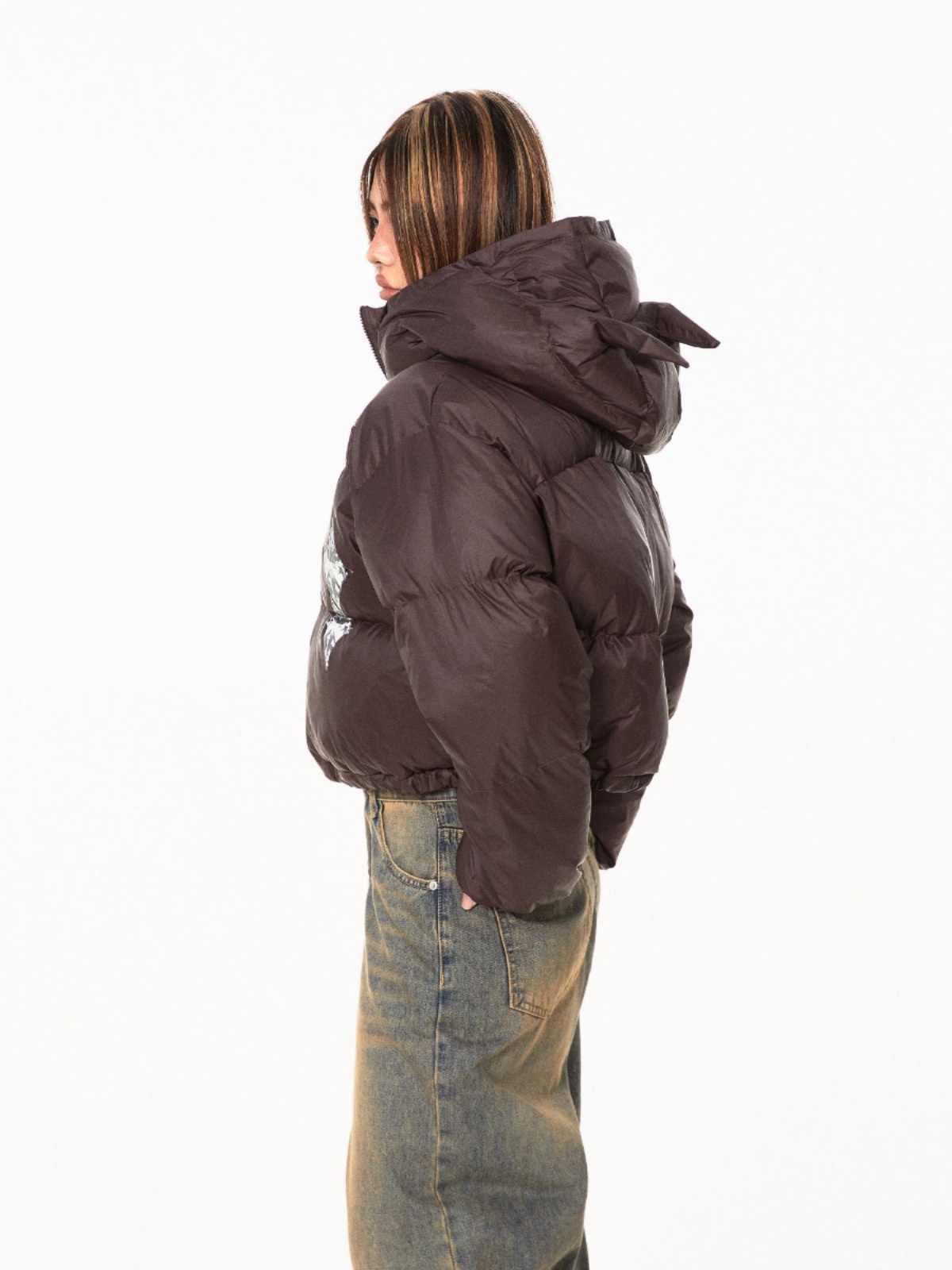 Short Women's Winter Thicken Thermal Bread Coat