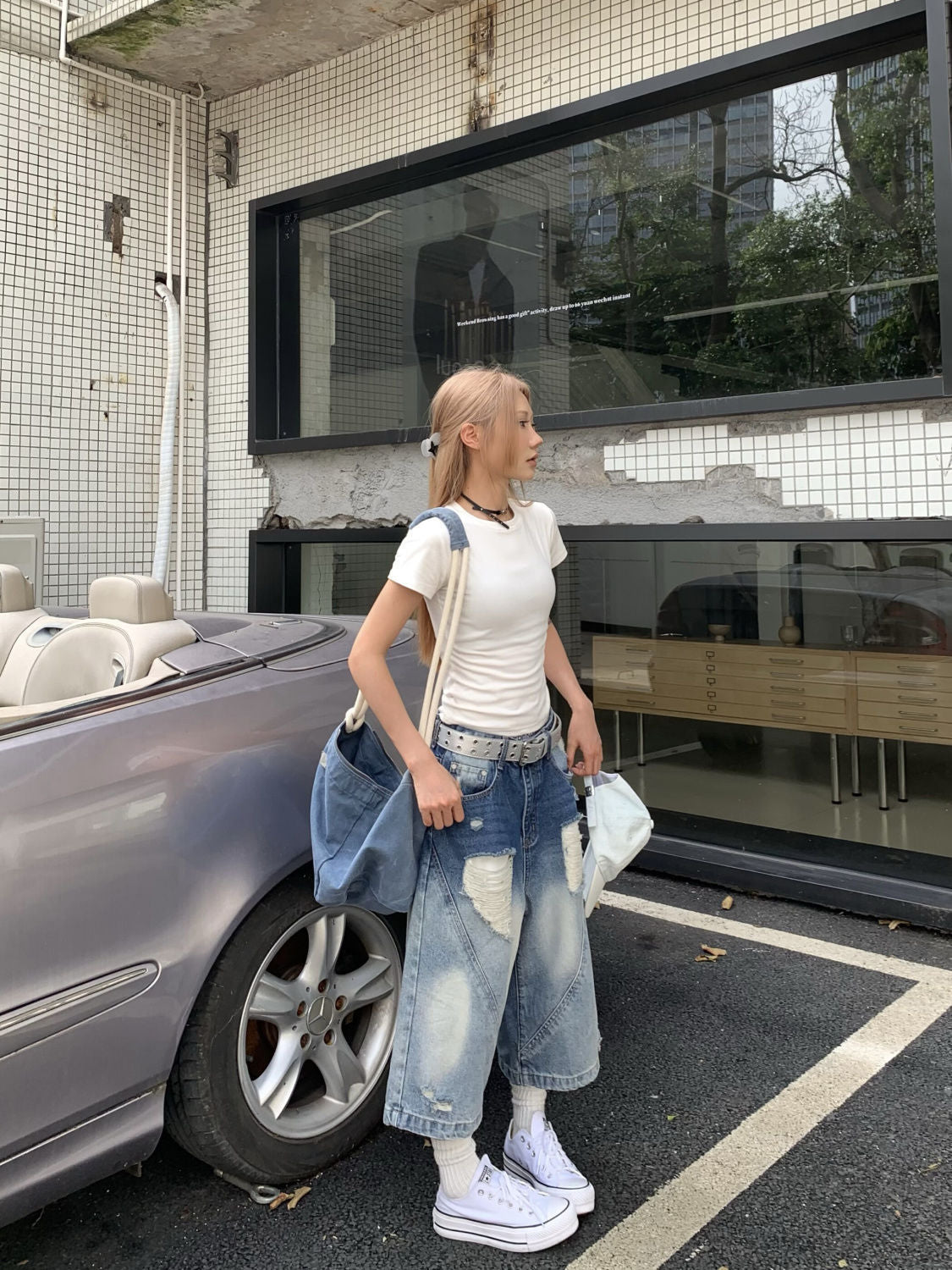 Personality American Retro Jeans