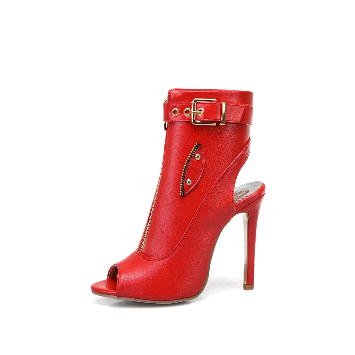 Super High Heel Stiletto Peep-toe Sandal Boots