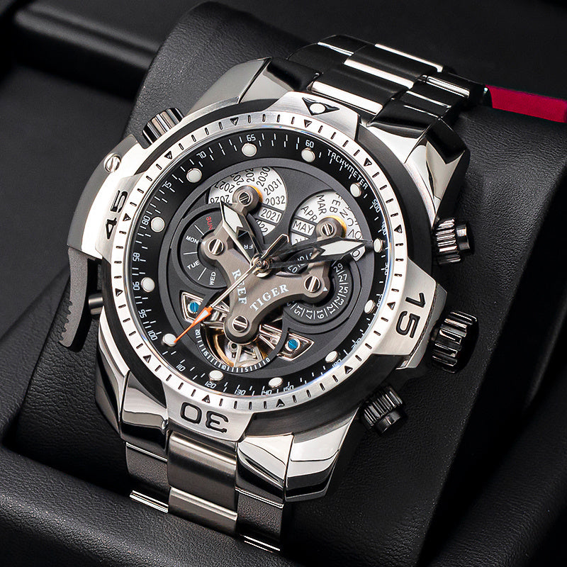 Mechanical Watch Large Dial Waterproof