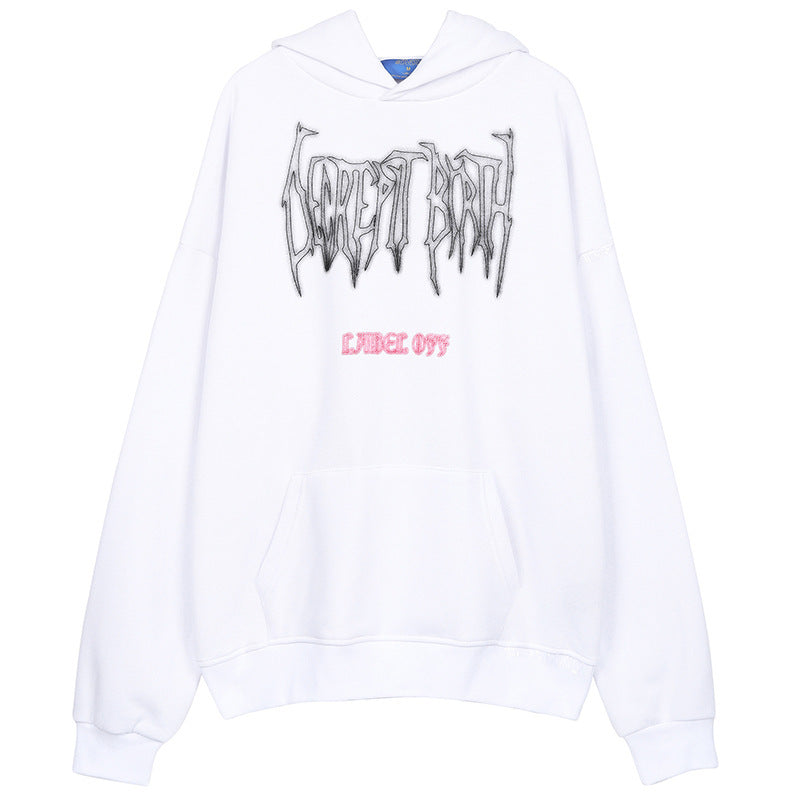 Street Hip-hop Hoodie Personality Loose Hooded Sweater