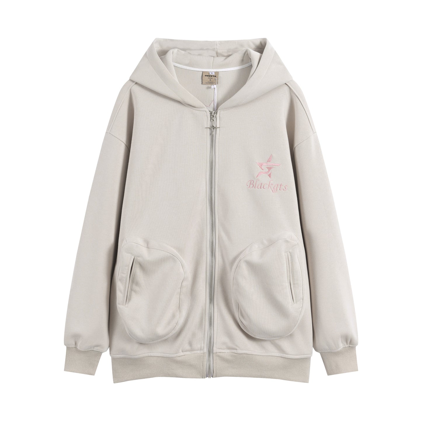 Loose And Hooded Cardigan Sweater