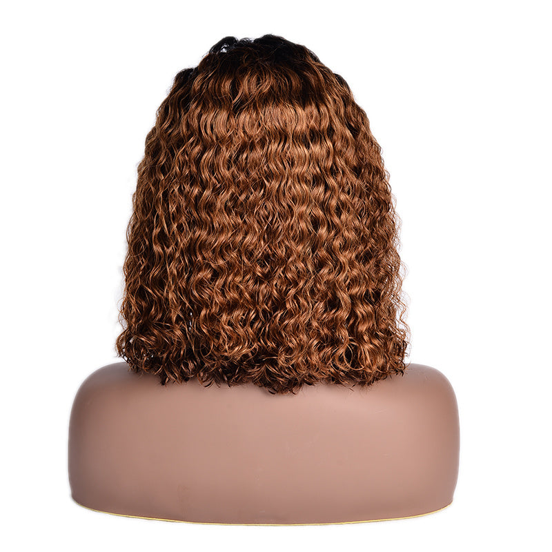 Copricapo completo stile naturale soffice bobo testa capelli corti ricci