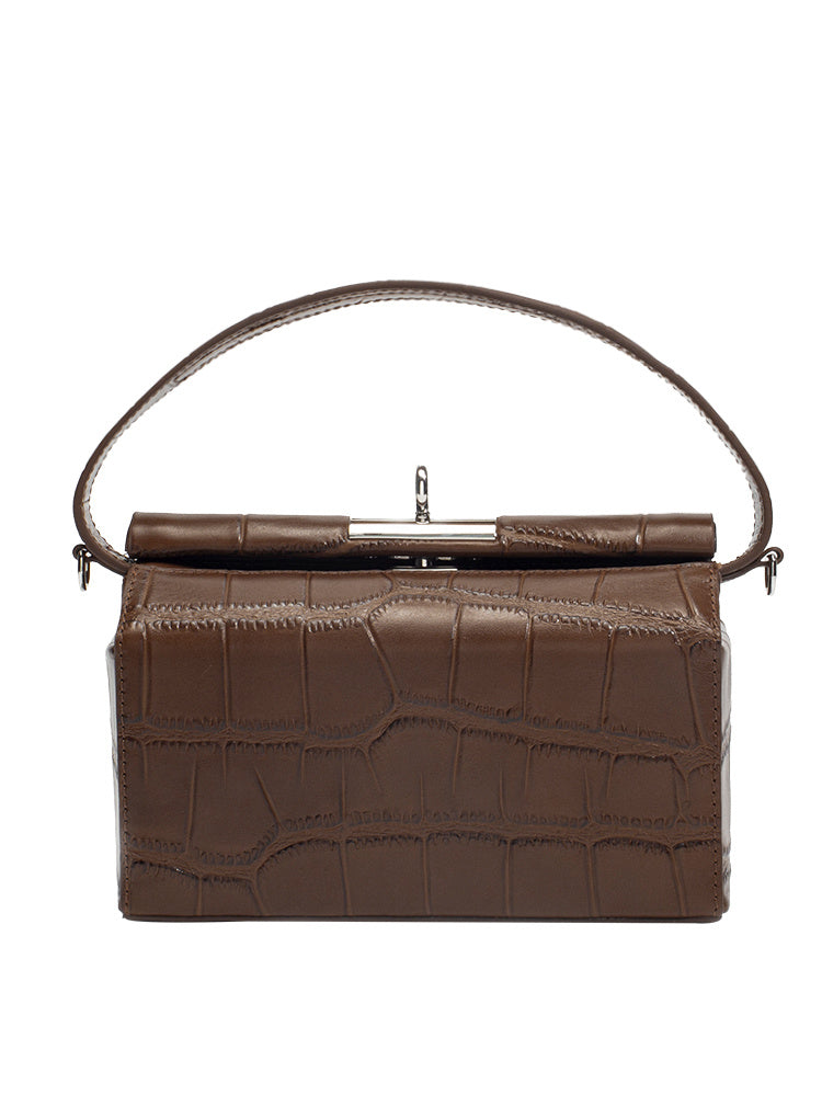 Niche Design Leather Handbag