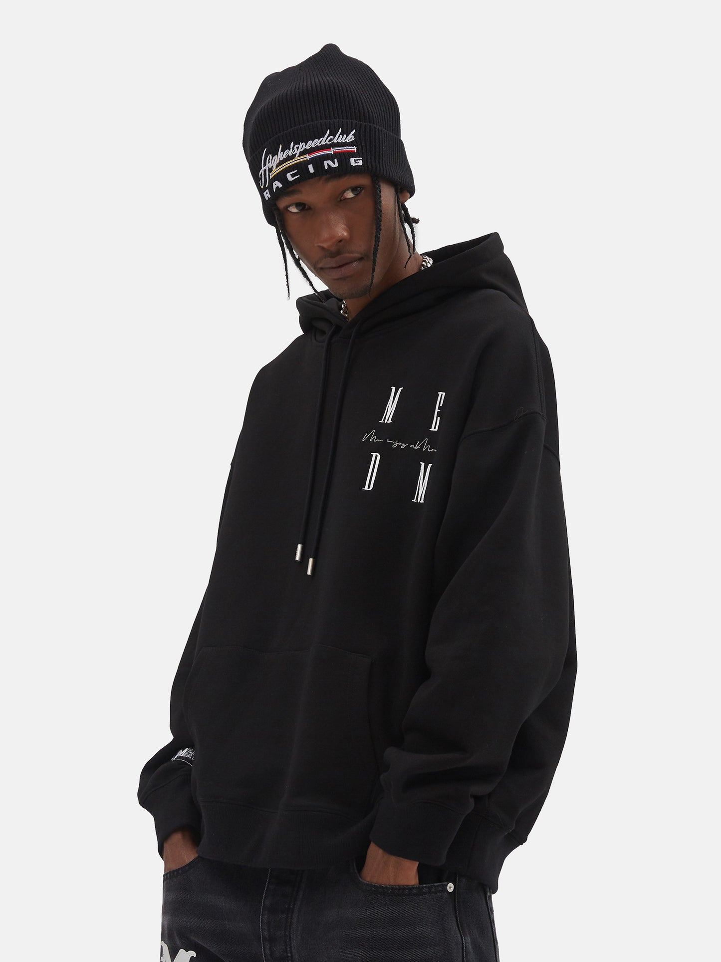 MEDM Sweat à capuche Tide Brand Couples