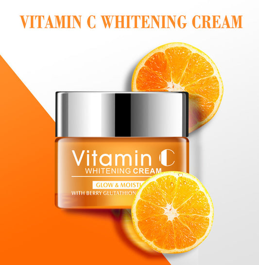 Feuchtigkeitsspendende Vitamin C-Creme für den Hautton