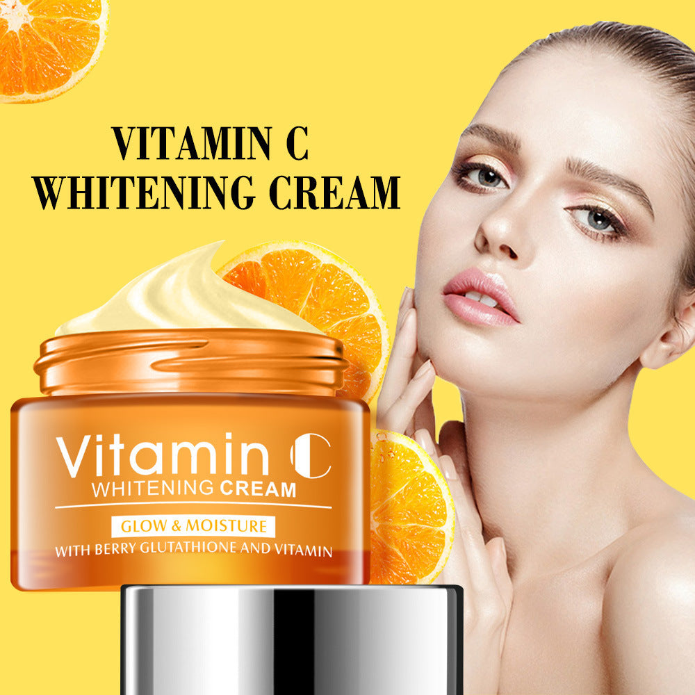 Feuchtigkeitsspendende Vitamin C-Creme für den Hautton