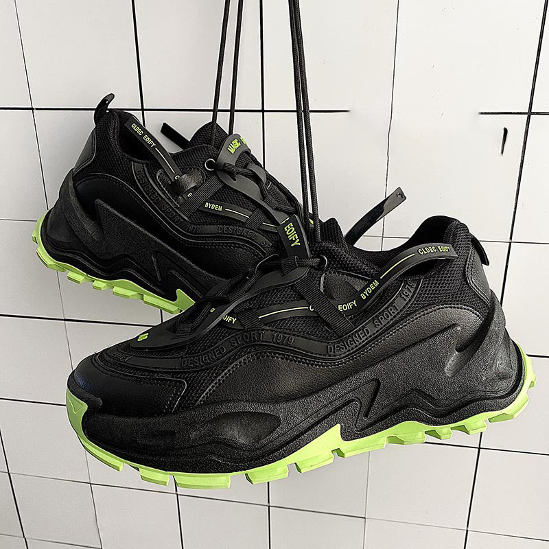 Nouvelles chaussures de mode printemps chaussures rétro chaussures de course à la mode chaussures de loisirs à semelles épaisses