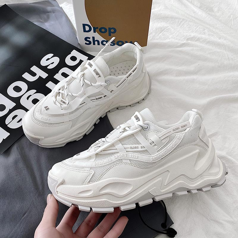 Nouvelles chaussures de mode printemps chaussures rétro chaussures de course à la mode chaussures de loisirs à semelles épaisses