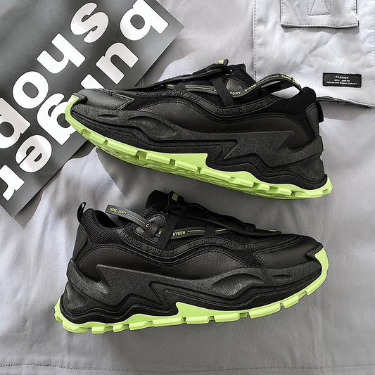 Nouvelles chaussures de mode printemps chaussures rétro chaussures de course à la mode chaussures de loisirs à semelles épaisses