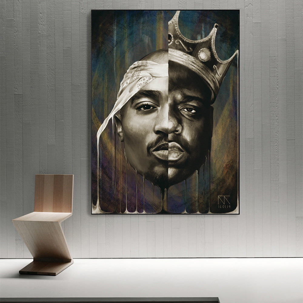 Tupac Art Painting Poster Prints Decorative Painting Core