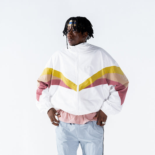 Fashion Plus Size Youth Retro Style Jacket Men's Sports Top