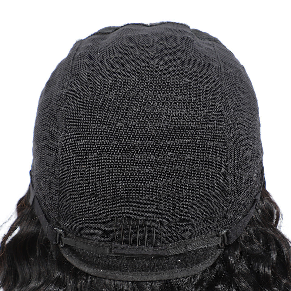 Parrucche brasiliane con parte centrale ondulata senza colla, densità 150