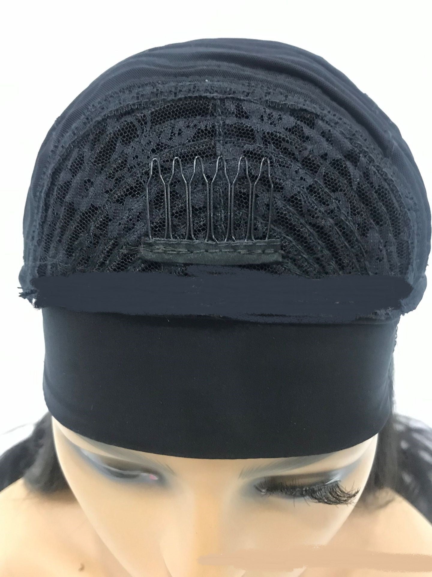 Nouvelles coiffures pour femmes avec couvre-chef en vrais cheveux