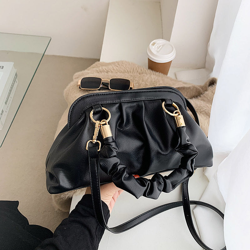 Ladies One Shoulder Underarm Cloud Bag