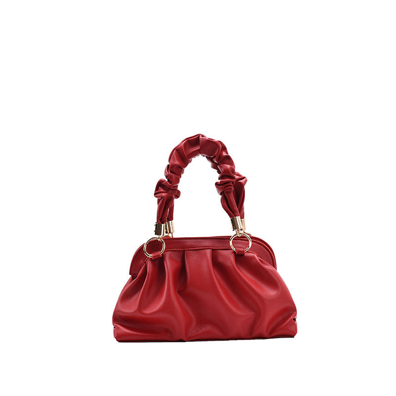 Ladies One Shoulder Underarm Cloud Bag