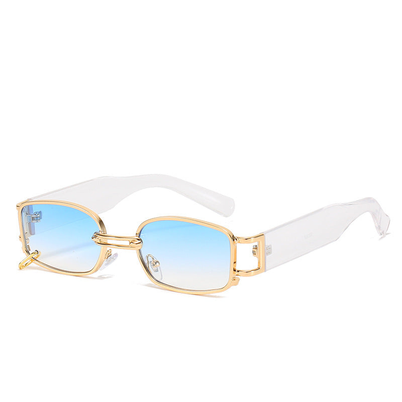 Female Sunglasses - Trendy Earrings Square Glasses