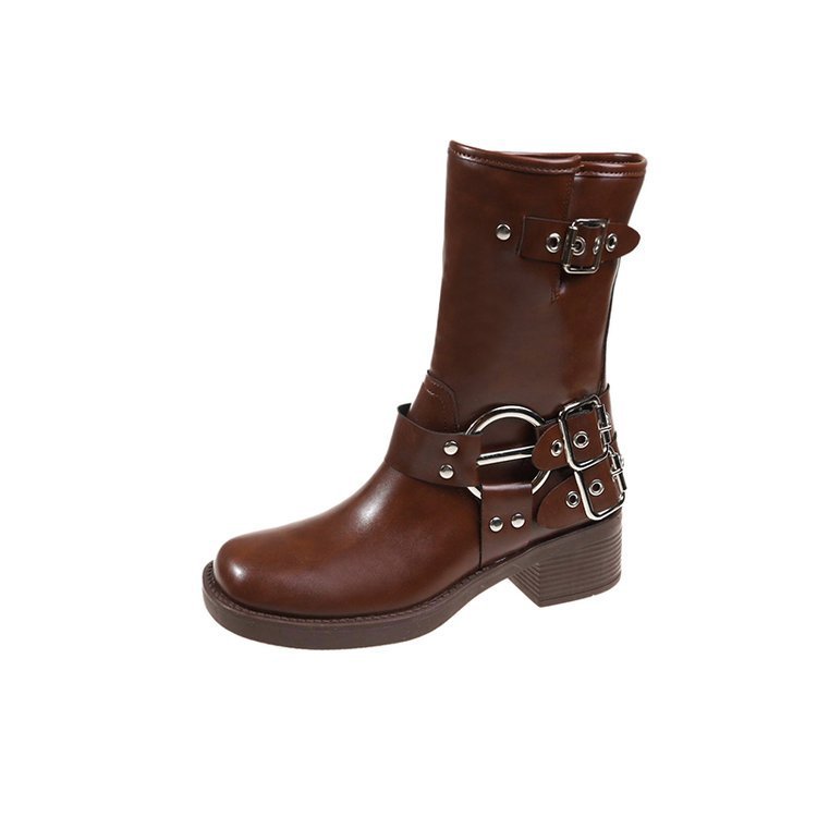 British Platform Fashion Trendy Women's Boots