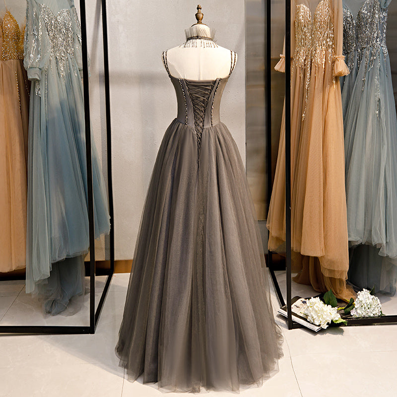 Robe d'anniversaire élégante à bretelles