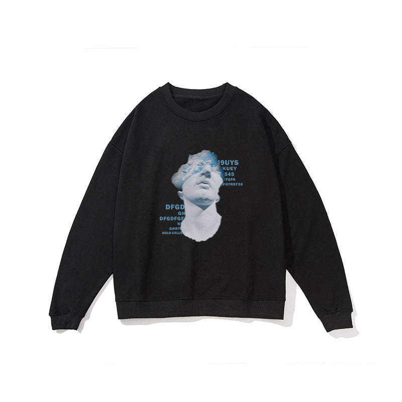 Fashion Personality New Men's Round Neck Sweater