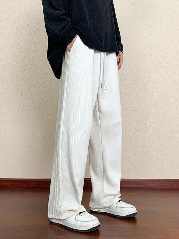 Loose Straight Cargo Casual Pants