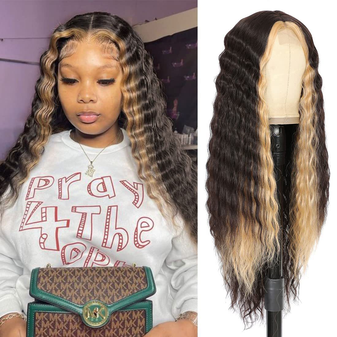 Lace Long Curly Wig