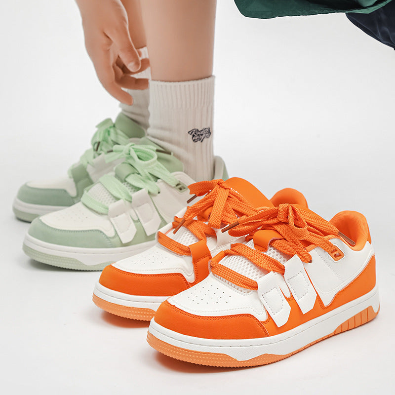 Summer Breathable Niche Sports All-matching Couple Style Bread Shoes