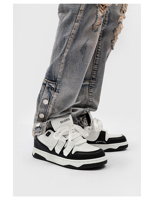 Summer Breathable Niche Sports All-matching Couple Style Bread Shoes