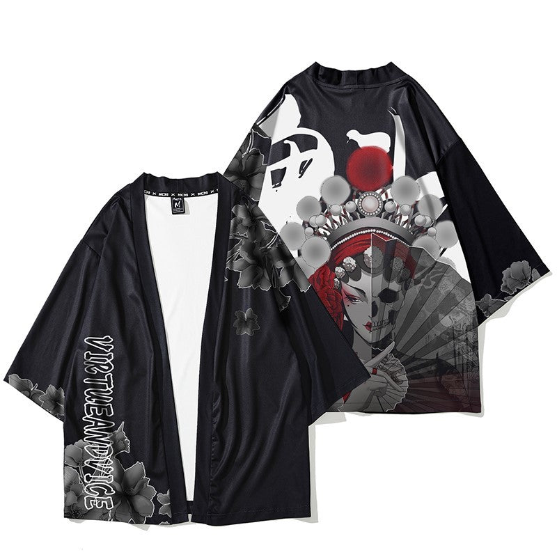 Hand-painted Peking Opera Print Sunscreen Clothes