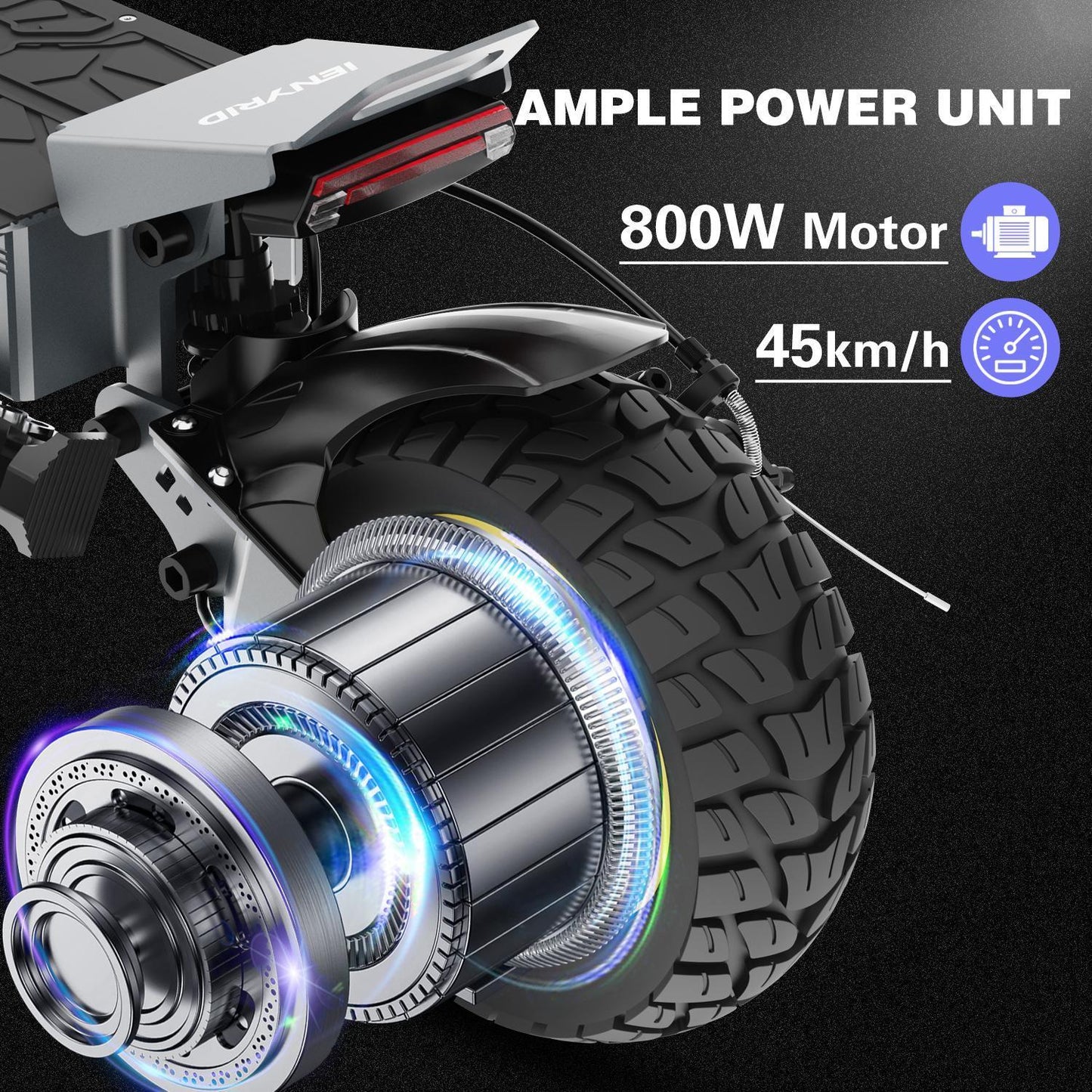 Electric Scooter 700W Motor 15A Maximum Speed Maximum Range 40km