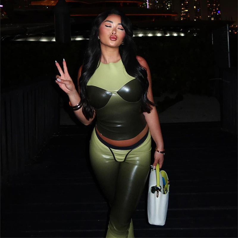 Fashion Street Hipster Digital Printing Suit