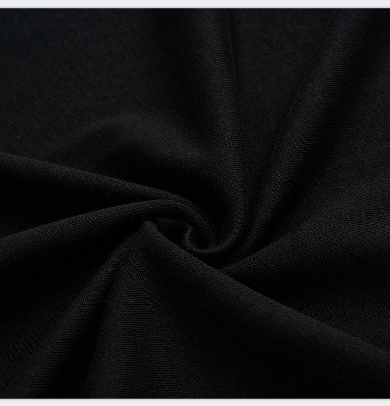 Drop Shoulder Sunset Print Short Sleeve Men