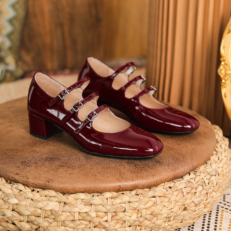New Fashion Vintage Leather Sandals