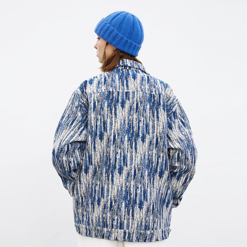 Tie-dye Gradient Jacket